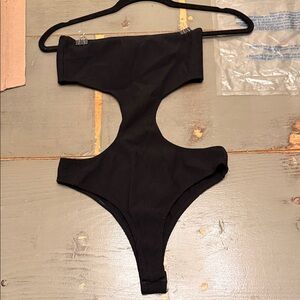 Edikted Black Bodysuit